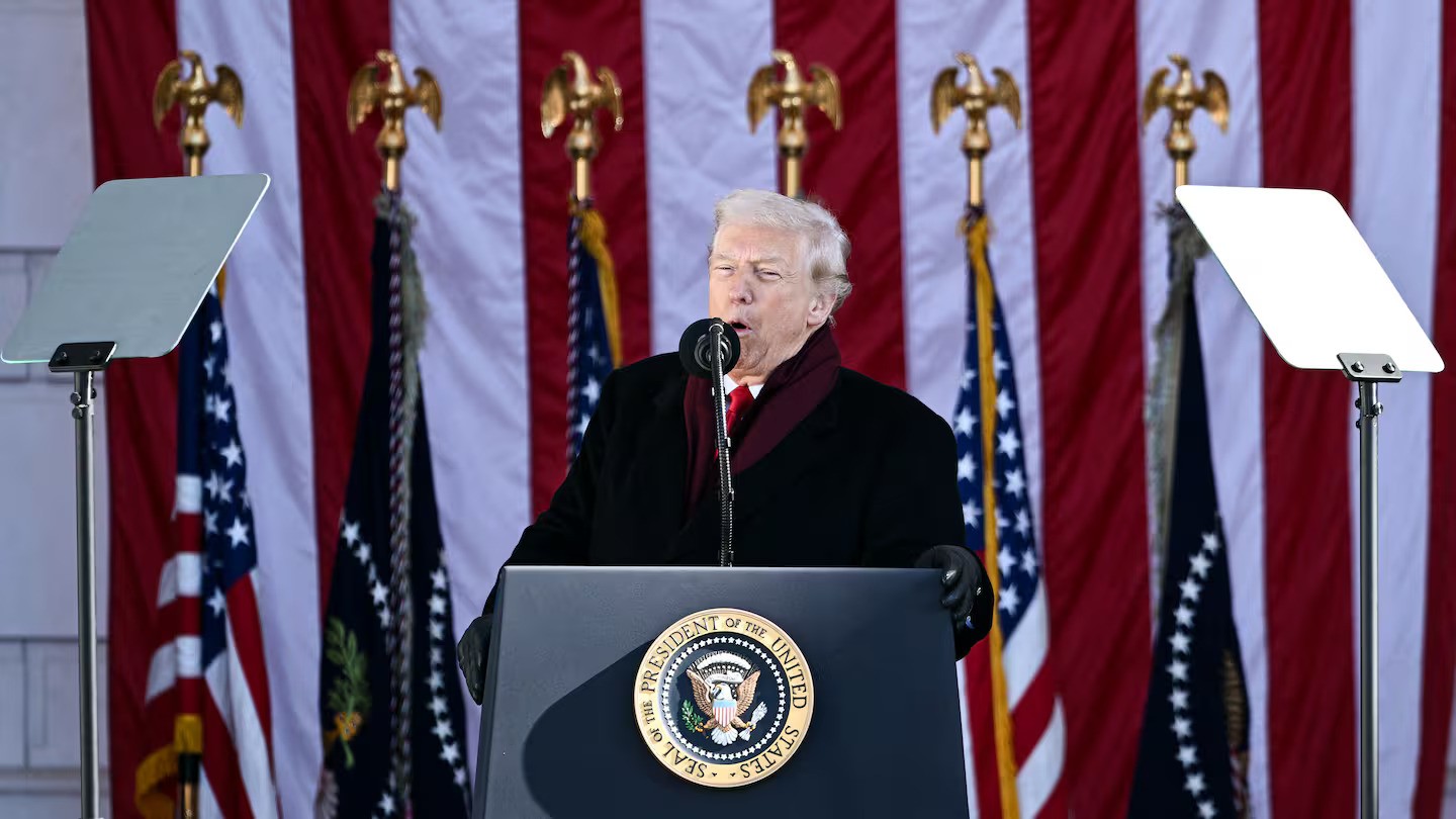 US President Donald Trump is set to sign a Senate-passed package that will reopen federal departments and agencies. Photo / Brendan Smialowski, AFP