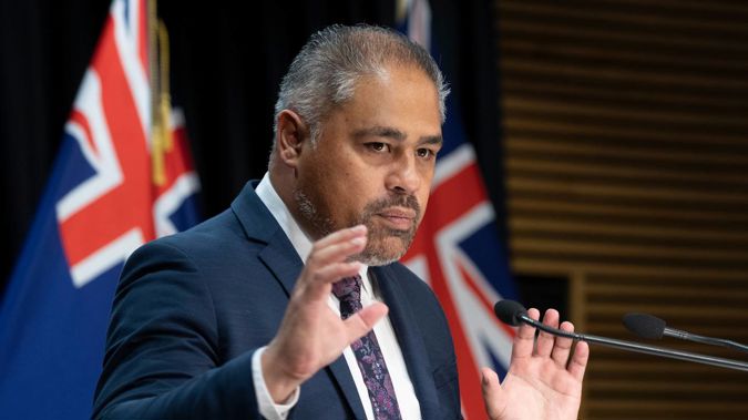 Defence Minister Peeni Henare announced the new Defence "Priorities and Principles" along with the latest Defence Assessment. (Photo / Mark Mitchell)