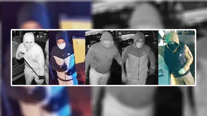 Police have charged a 23-year-old man with aggravated robbery, along with a series of ammunition and drug supply charges, after a group stormed the Wapiti Sports Bar on Carrington Rd about 2am September 16. Photo / NZ Police