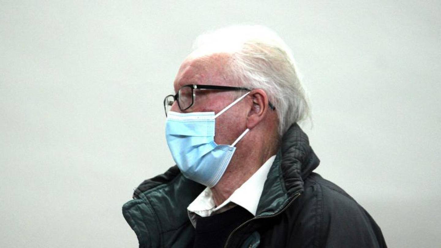 Kenneth Warren Hawkins on the day he pleaded guilty to 18 charges of possession of child expoitation images in May this year. Photo / ODT