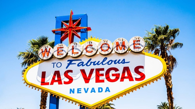 Not stopping for selfies on overpasses at Las Vegas famous Strip. Photo / Getty Images