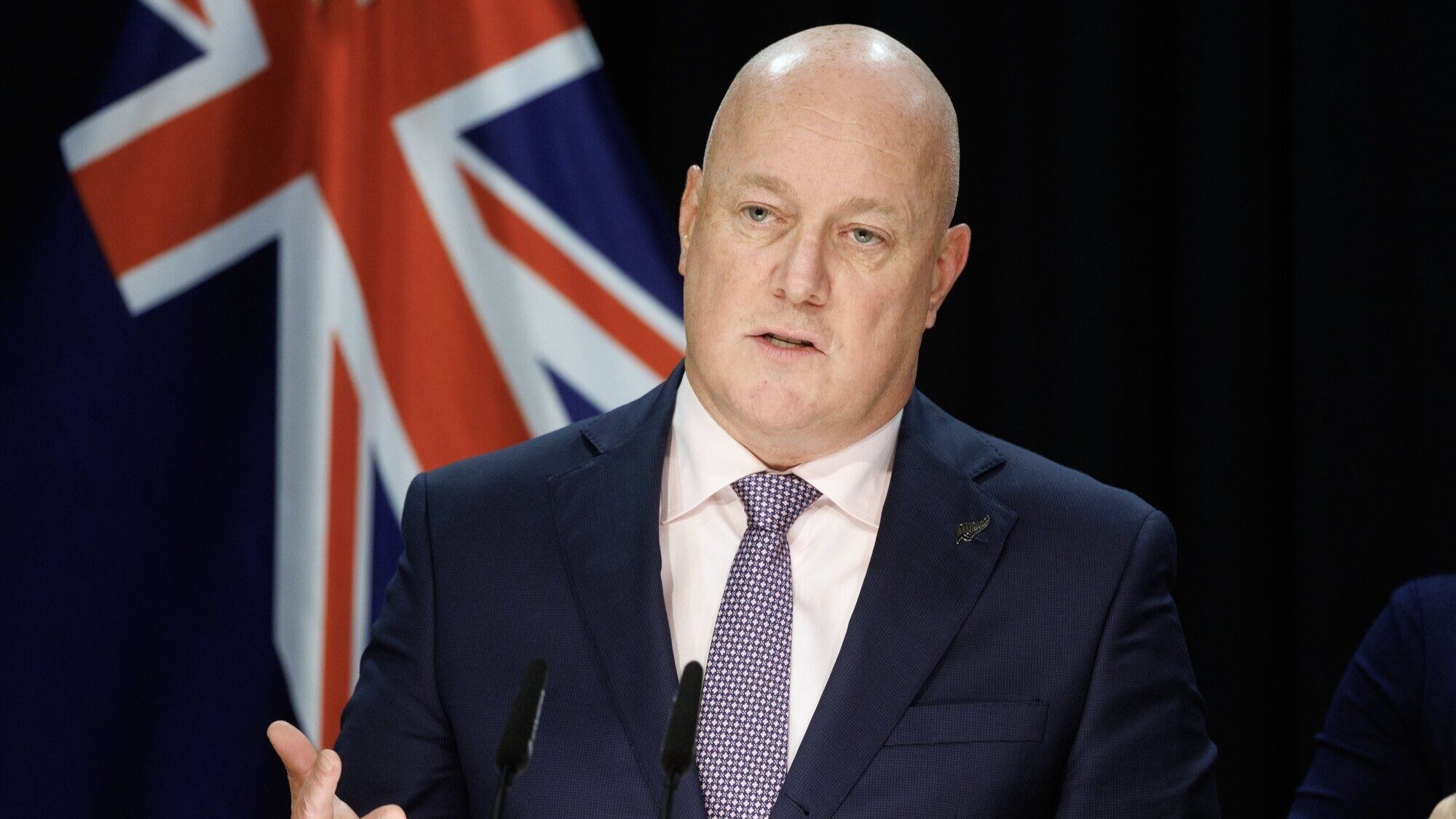 Prime Minister Christopher Luxon has backtracked on claims 100 doctors are driving Ubers. Photo / Mark Mitchell