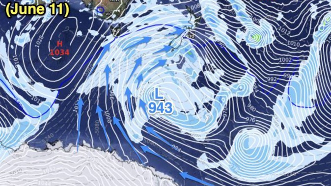 Conditions are ripe for New Zealand to receive its first wintry blast of the year next weekend, WeatherWatch.co.nz says. Photo / Supplied