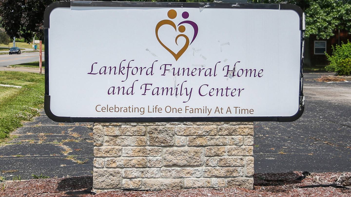 The Lankford Funeral Home and Family Center in Jeffersonville, Indiana. Photo / AP
