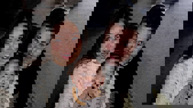 Parents Ginni and Mike worry their toddler Lucas, who was born with special needs, has lost crucial months of development. Photo / Dean Purcell