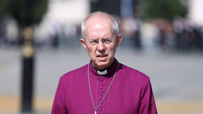 The Archbishop of Canterbury, Justin Welby, says the late alteration is "no drama". Photo / AP