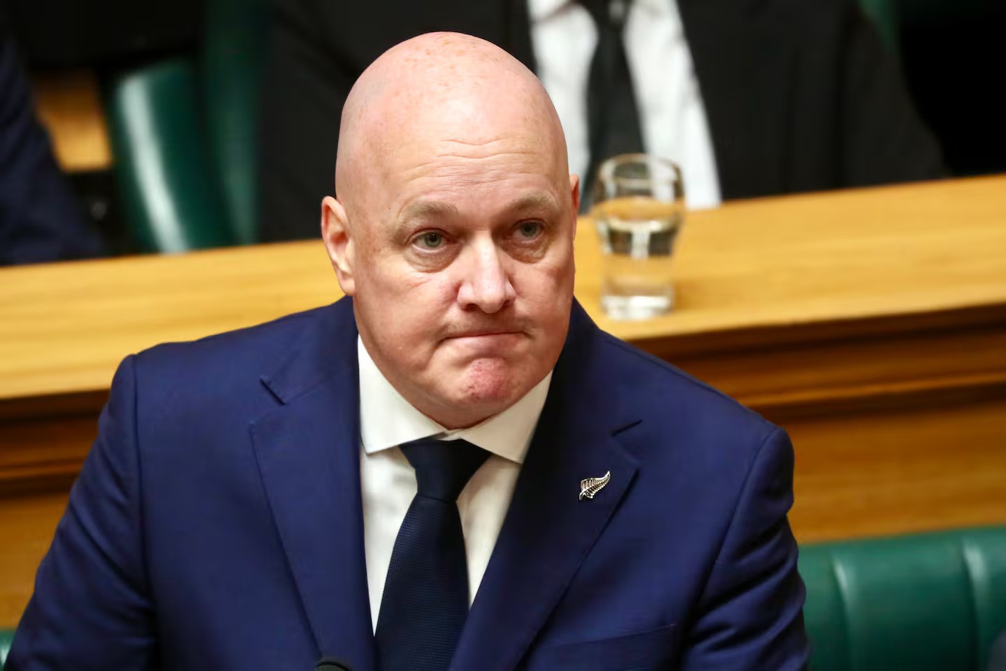 Prime Minister Christopher Luxon makes an official apology for abuse in state care. Photo / Mark Mitchell