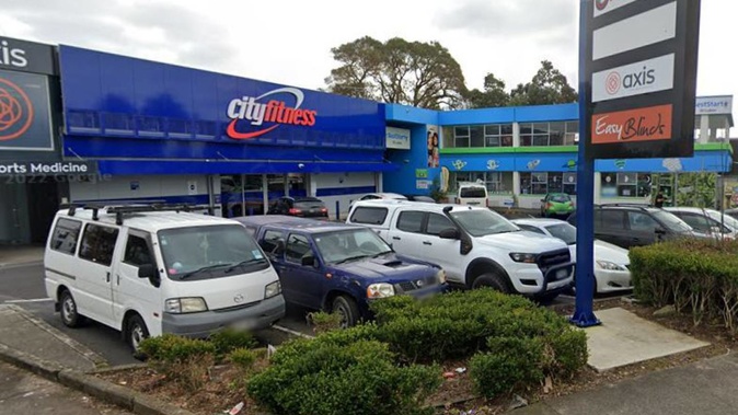 A man entered an Auckland gym with a knife this morning, frightening staff and members. Photo / Google Maps