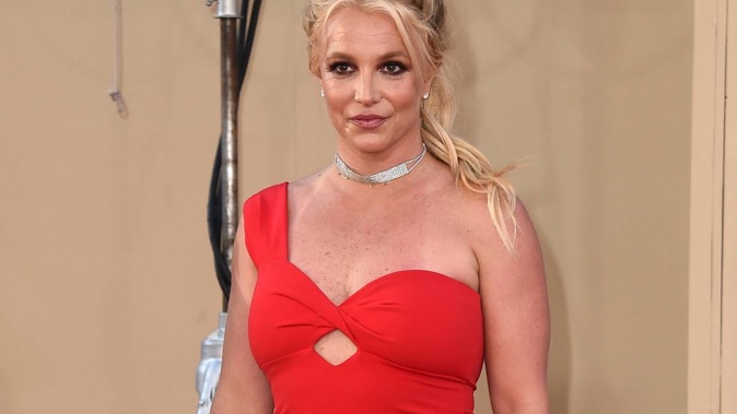 Britney Spears made her long-awaited court appearance in her conservatorship battle. (Photo / Twitter)
