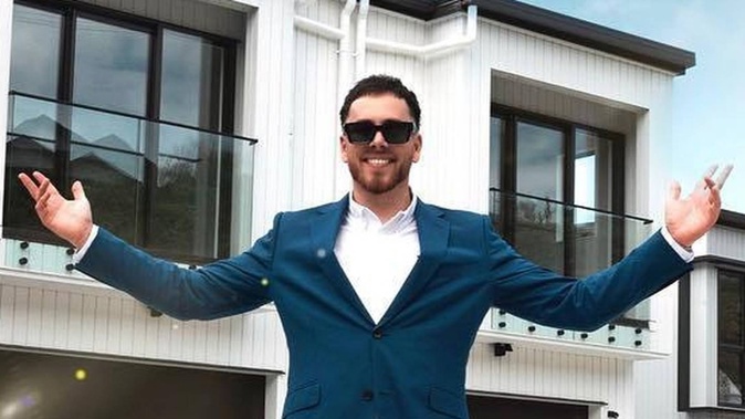 Max Key seen here in front of eight townhouse development he and his partners completed in Auckland's North Shore has raised the ire of some residents in Point Chevalier for early morning concrete deliveries. Photo / Supplied