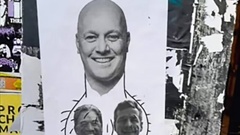 A Wellington City Council spokesman confirmed to the Herald the instruction had been sent out for staff to remove the posters if they saw them.