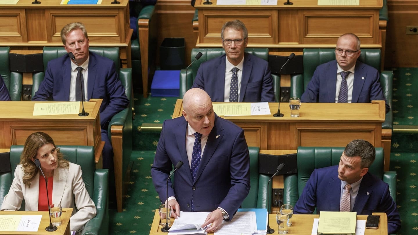 National slips further in latest poll as Luxon’s net performance score falls to record low