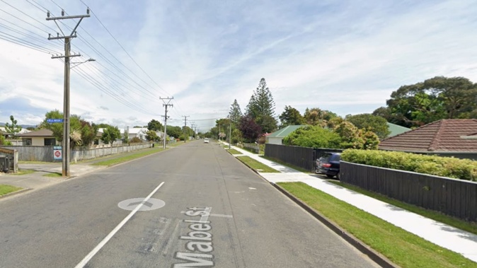 Police were called to Mabel St in Levin at 3.20pm yesterday. Photo / Google Maps