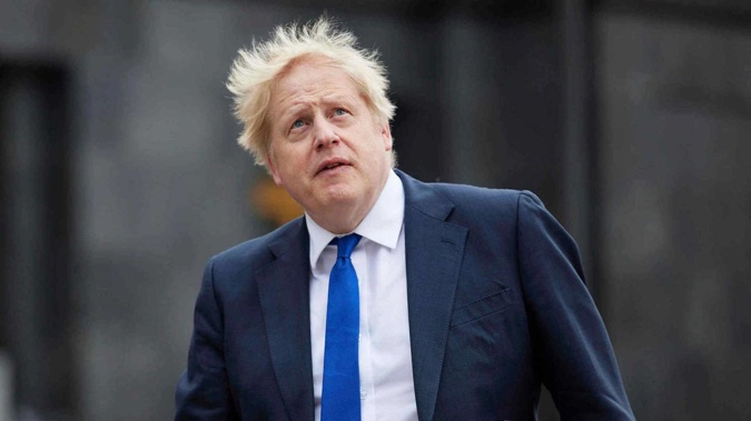 Britain's Prime Minister Boris Johnson may be challenged for the leadership within weeks. Photo / File