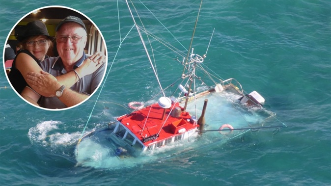 Eddie Lockington lost everything and is now bankrupt after his fishing vessel Scorpio was grounded and then sank off Farewell Spit in 2022. Kleah Boyd is one of two daughters now caring for him. Photos / Lockington family