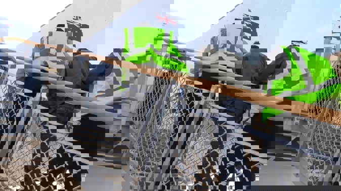 A New Zealand 501 deportee being put on a repatriation flight at Sydney airport - one of more than 2500 deported since 2015. Photo / Australian Border Force