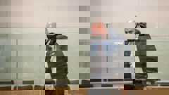 Duncan John Napier appears for sentencing at Auckland High Court after being convicted of 45 fraud charges. Photo / Michael Craig