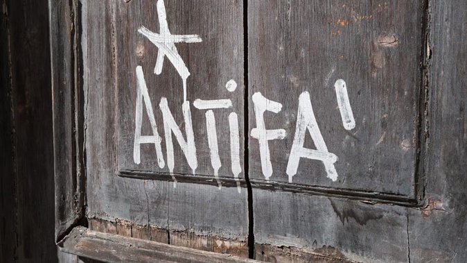 Antifa, which stands for anti-fascism, traces its roots to 1930s Germany. Photo / Getty Images