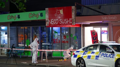 'Horrifying': One dead, one seriously injured after 'stabbing' at Browns Bay sushi shop