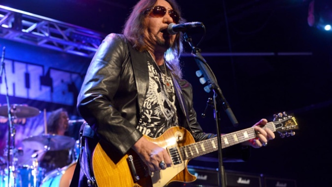 KISS founding member Ace Frehley has died aged 74. Photo / Getty Images