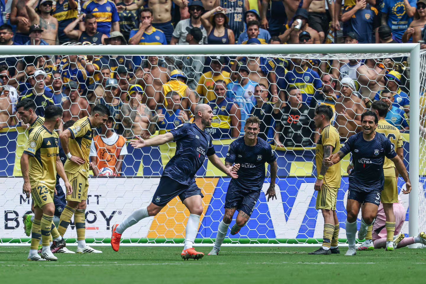 Auckland City FC's Christian Gray celebrates his goal. Photo / Photosport