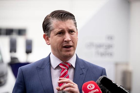 Michael Wood has been temporarily stood down from his role as Transport Minister. Image / NZ Herald