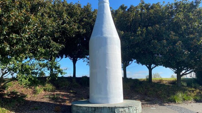 Paeroa's iconic L&P Bottle.