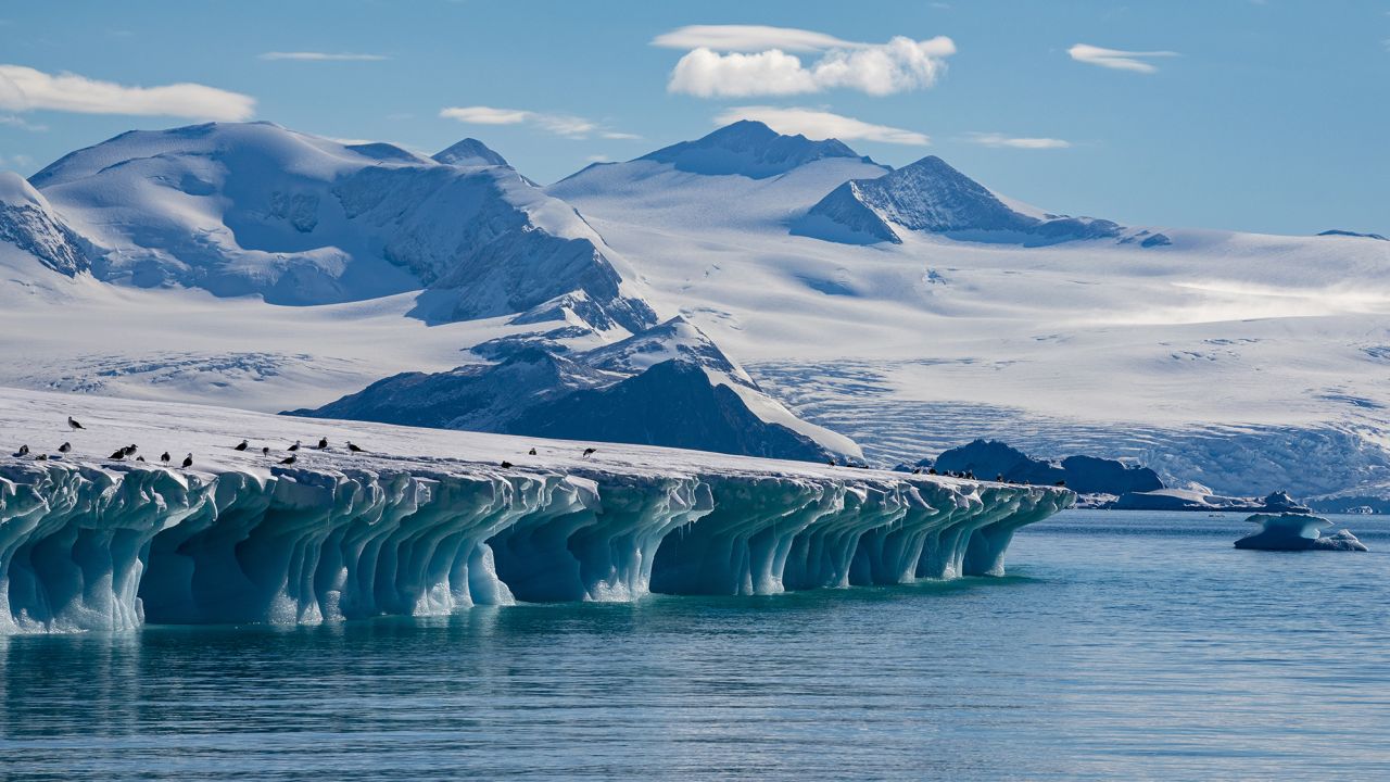 Larsen Inlet in the Weddell Sea, Antarctica.