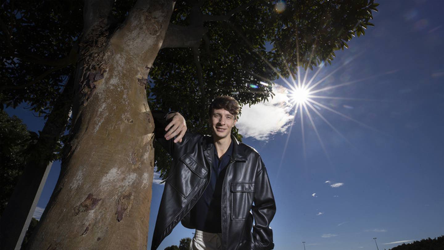 Laurence Larson sings in Mandarin and is a star in China. Photo / Brett Phibbs