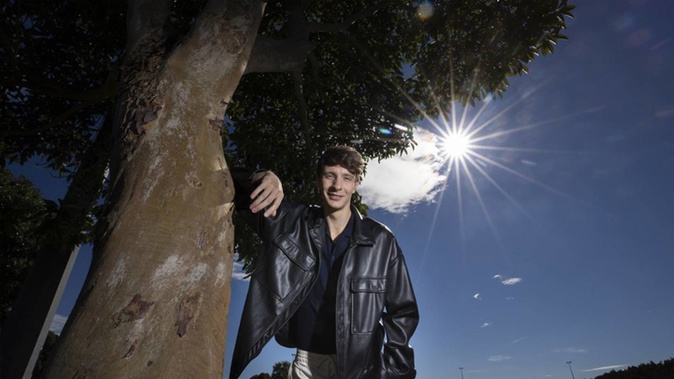 Laurence Larson sings in Mandarin and is a star in China. Photo / Brett Phibbs
