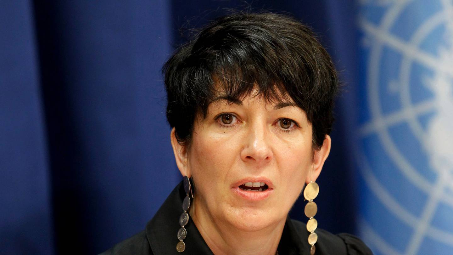 Ghislaine Maxwell. Photo / AP