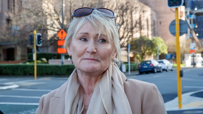 Gail Maney arriving at the Court of Appeal in Wellington in August, 2024. Photo / Mark Mitchell