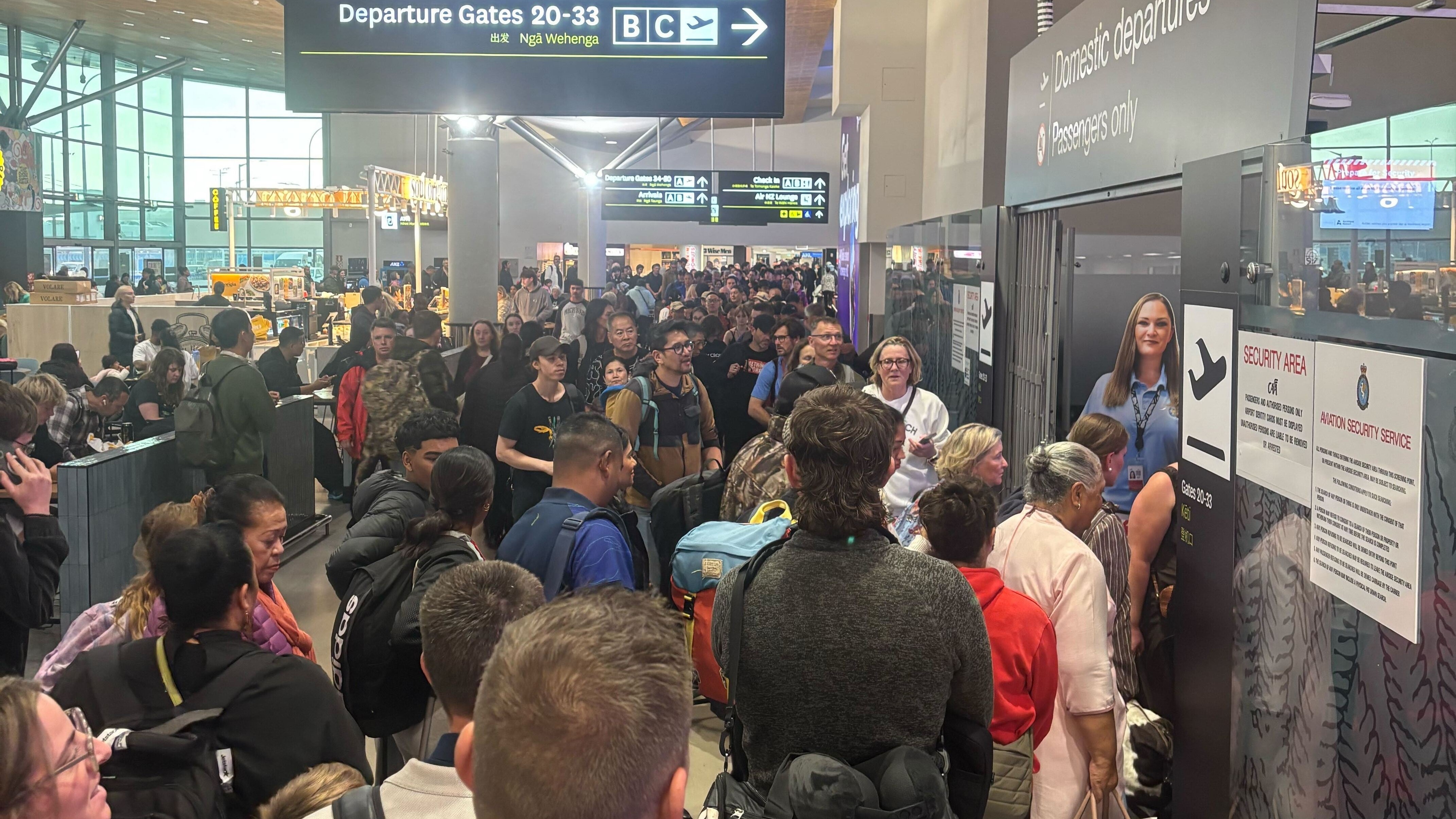 Security breach sparks major disruption at Auckland Airport