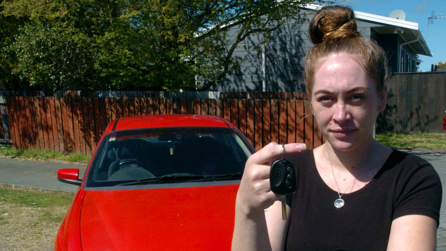 Skyla Anderson faced a $2000 repair bill for her car key fob. Photo / Daniel Hutchinson