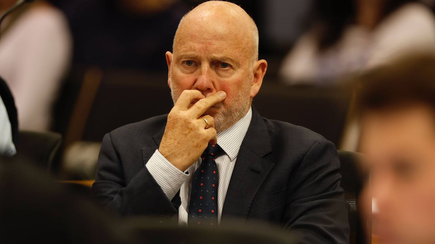 Murder accused Philip Polkinghorne in court on day one of his trial, July 29, 2024. Photo / Michael Craig