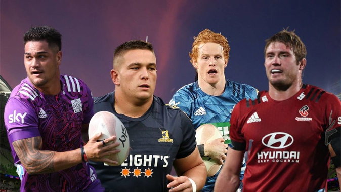 Quinn Tupaea, Ethan de Groot; FInlay Christie and Ethan Blackadder have made the All Blacks. (Photo / Getty Images)