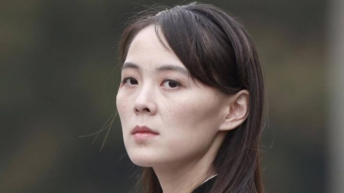 Kim Yo Jong, sister of Kim Jong Un. Photo / AP