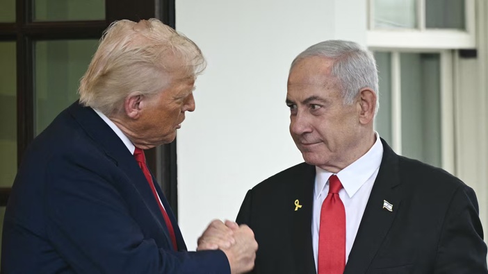 Israeli Prime Minister Benjamin Netanyahu will visit the White House for talks with President Donald Trump. Photo / Brendan Smtalowski, AFP