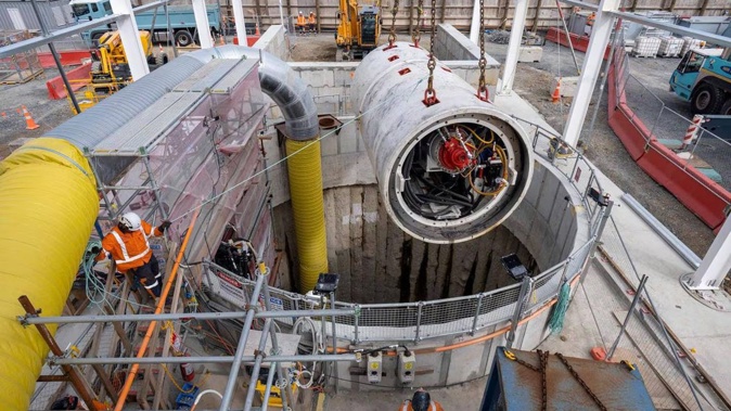 Auckland’s Central Interceptor wastewater tunnel. Photo / Watercare