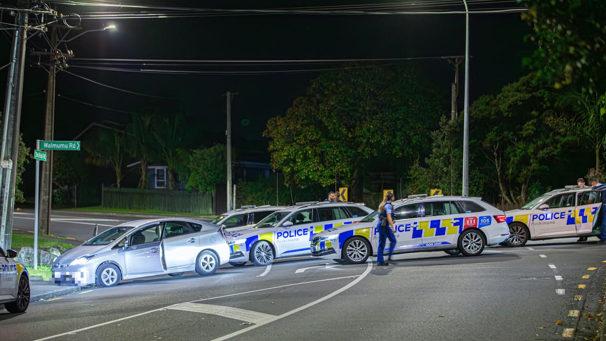 Teen girls allegedly take man's car, caught after high-speed chase across Auckland