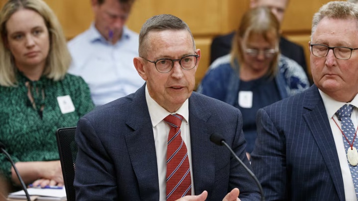 Reserve Bank chairman Neil Quigley made the comments in an email to Treasury. Photo / Mark Mitchell