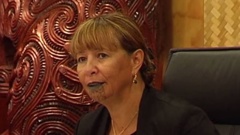 Chief Judge Caren Fox is the first wahine to lead the Māori Land Court. Photo / Te Ao Māori News
