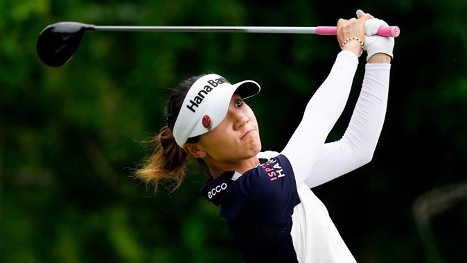 Lydia Ko shot a third round 65 in Michigan. Photo /AP