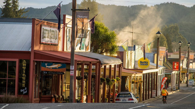 A driver who sped drunkenly through Reefton on the West Coast has been sent to jail.