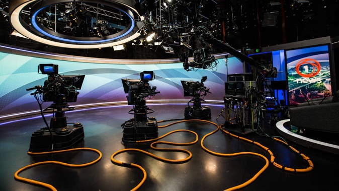 One of TVNZ's studios in Auckland. (Photo / Supplied)