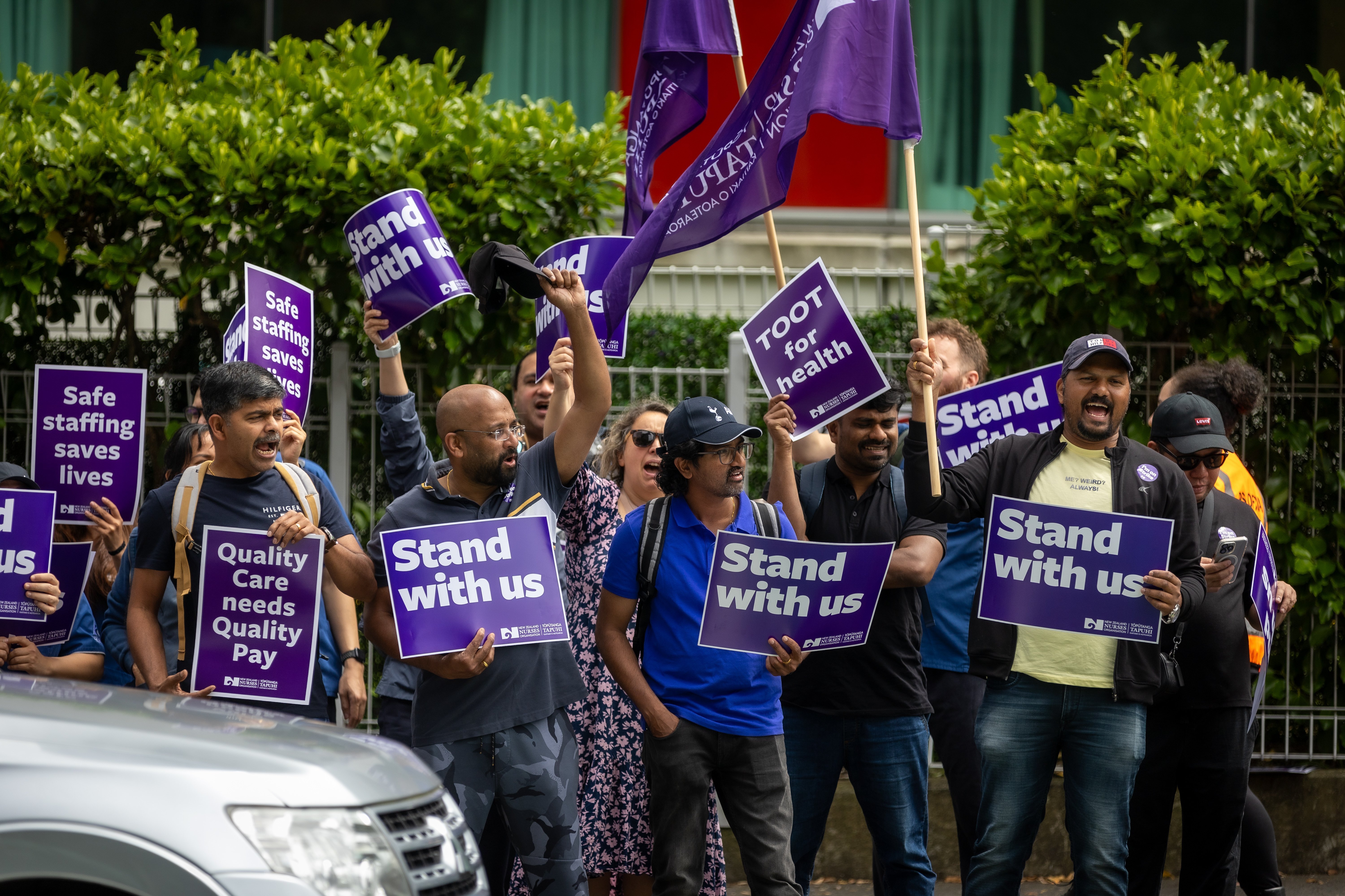 The Nurses Organisation has called a nationwide strike in December over its pay dispute with Health NZ. 03 December 2024 NZME photograph by Michael Craig