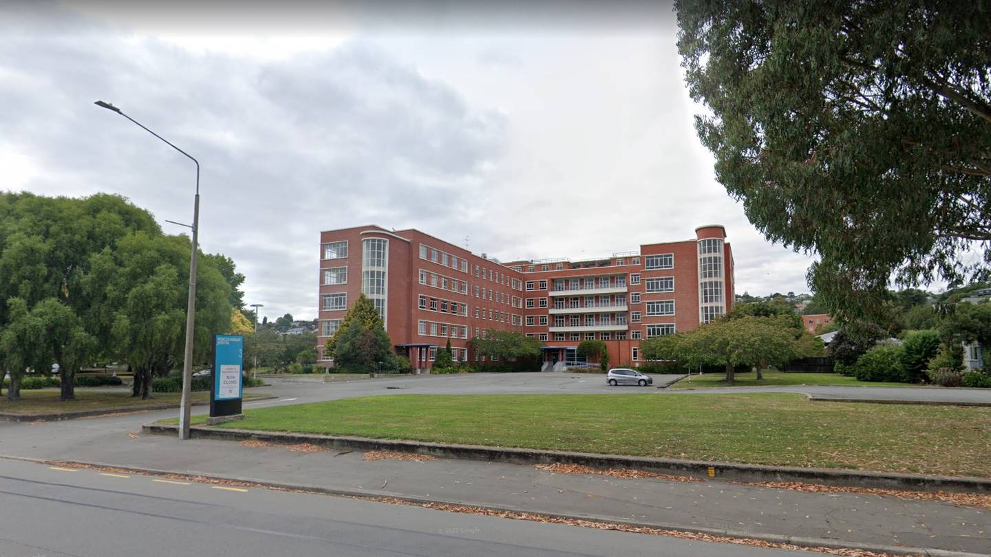 Repair work on underground water pipes at Princess Margaret Hospital in Christchurch began on Tuesday. Photo / Google Maps
