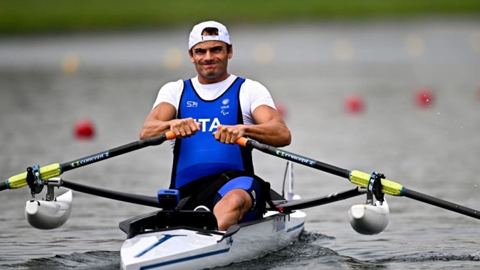 Giacomo Perini of Italy at the Paris 2024 Paralympic Games. Photo / Getty Images