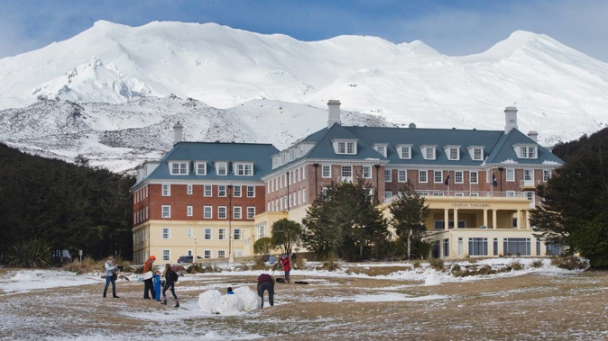 The Chateau Tongariro. Photo / Alan Gibson