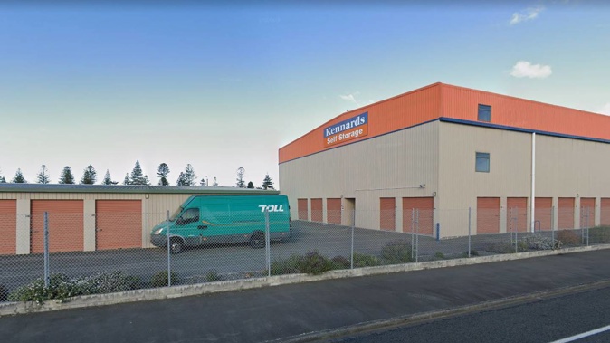 The man who broke into Kennards Self Storage Napier will appear in court on the 1 day of 2022. Photo / Supplied